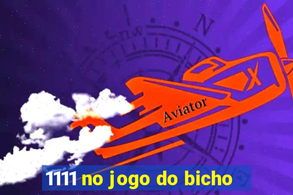 1111 no jogo do bicho